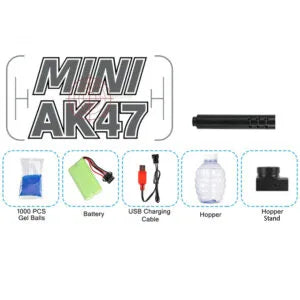 AK-47 Gel Blaster Soft Bullet Shooting Gun Toy For Kids