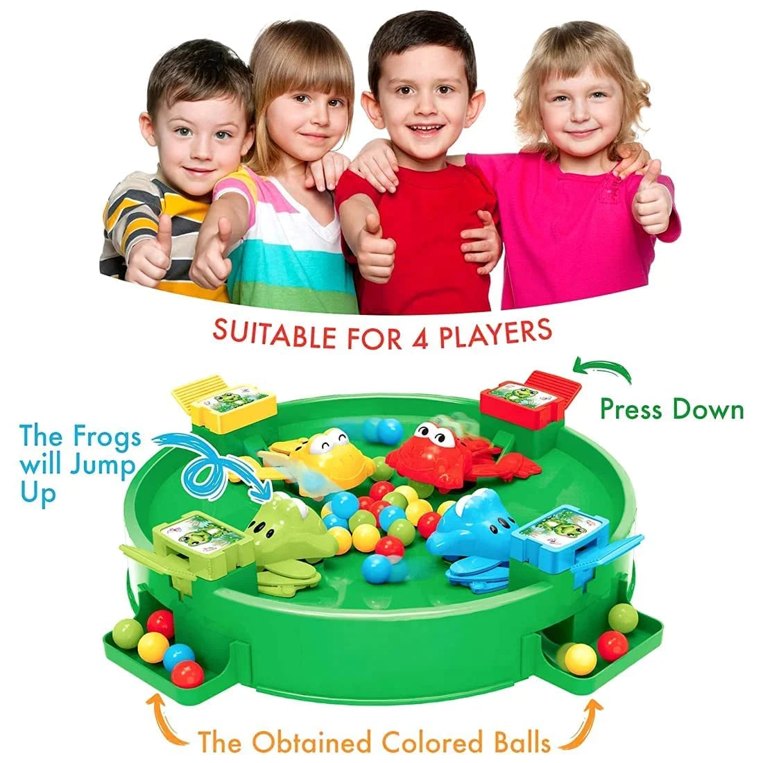 Happy Little Crocodile Game For Kids | Multi-Player Game