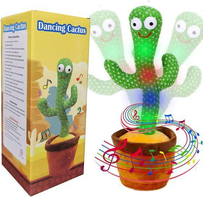 Dancing, Talking Cactus | Tree Cactus Plush Toy