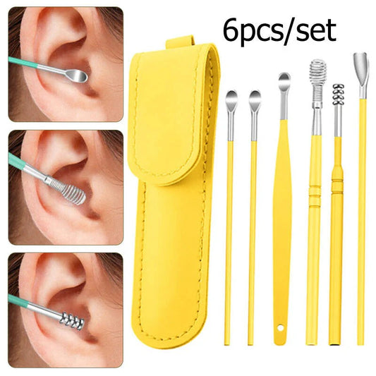 Ear Wax Cleaning Kit – 6 Pcs Ear Picks