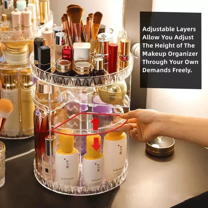 Acrylic Rotating Organizer