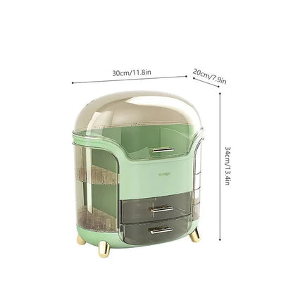 Luxury desktop cosmetic organizer
