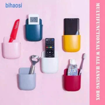 Wall Phone & Remote Holder with Bottom Charging Slot