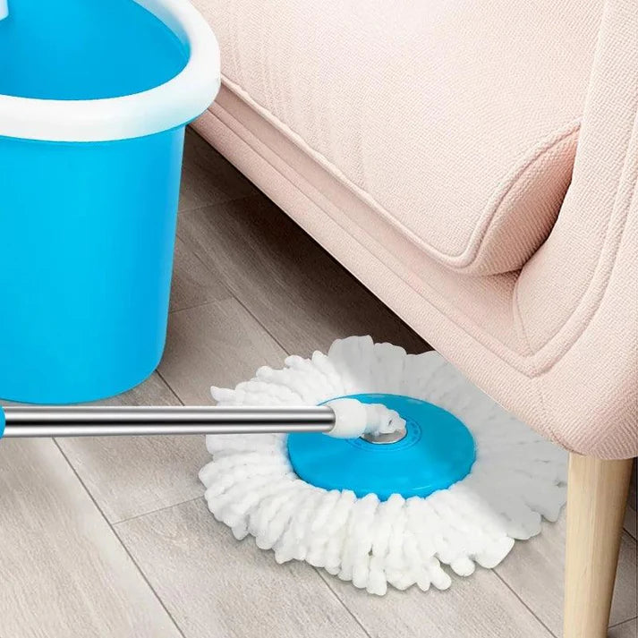 Spin Mop with Steel Bucket