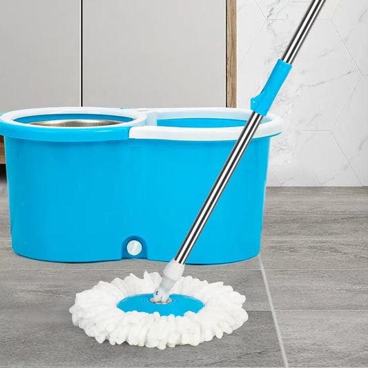 Spin Mop with Steel Bucket